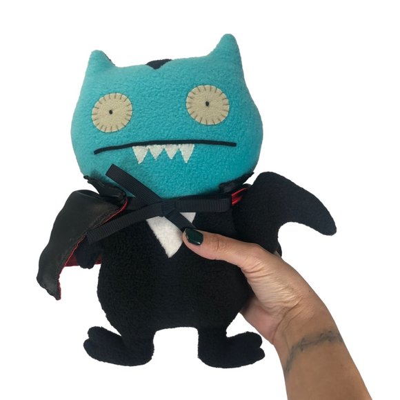 Ugly Dolls 10" Dracula Ice-Bat Stuffed Animal Plush Vampire Goth Halloween 2013 - Picture 8 of 8